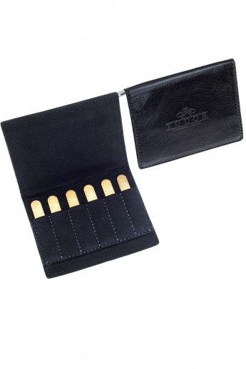 Black Collar stays Case + 3 sets of brass stays
