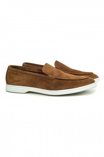  Loafer Suede Slip-on Camel