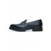 Black leather Loafer
