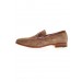 Beige suede loafers shoes